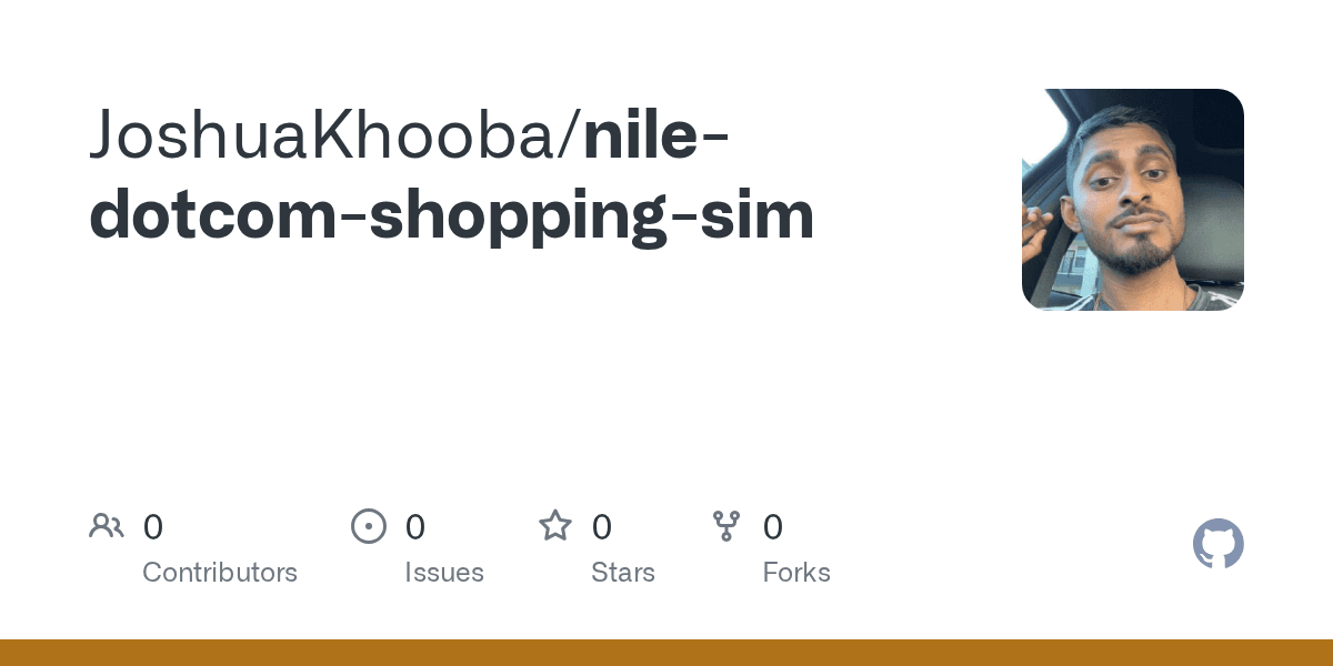Nile.com Shopping Sim